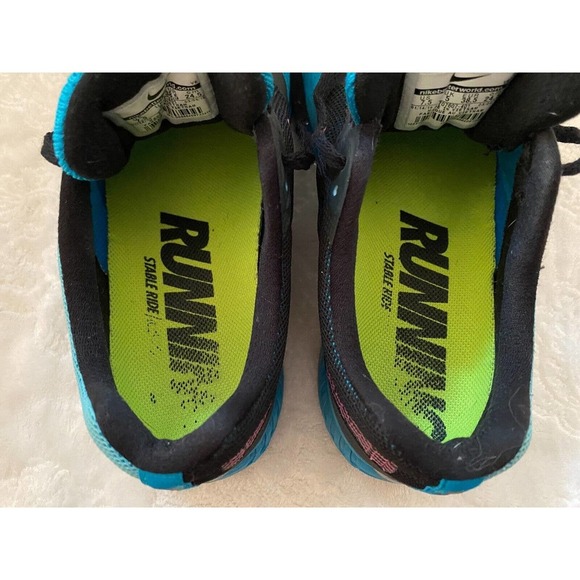 Womens Nike Running Shoes 7.5 Zoom Fly 2 Blue Black Pink - Picture 9 of 9